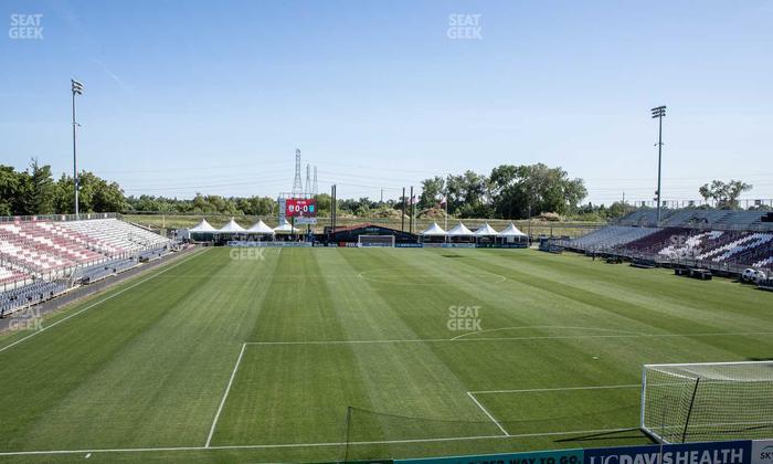 Heart Health Park - Section End E Seat View