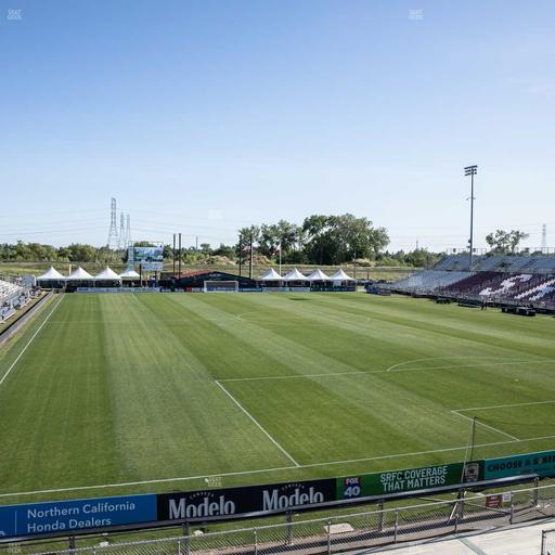 Heart Health Park - Section End F Seat View