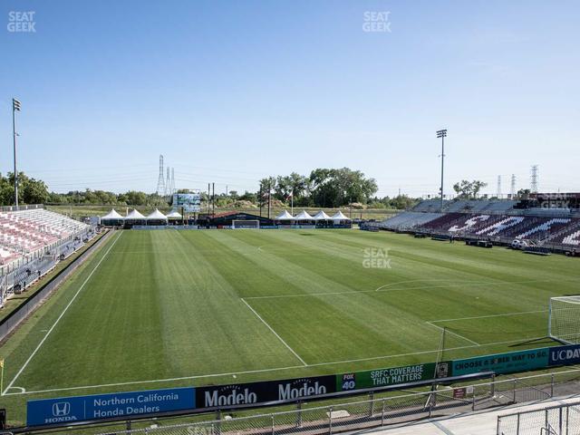 Heart Health Park - Section End F Seat View