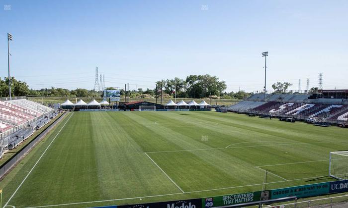 Heart Health Park - Section End F Seat View