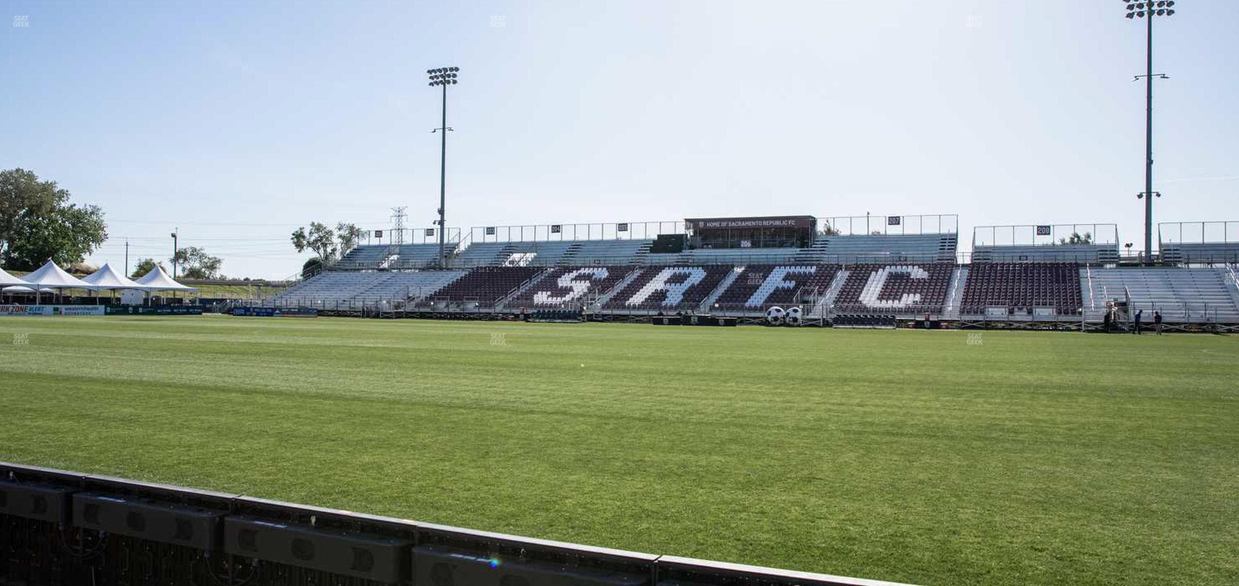 Heart Health Park - Section Field 13 Seat View