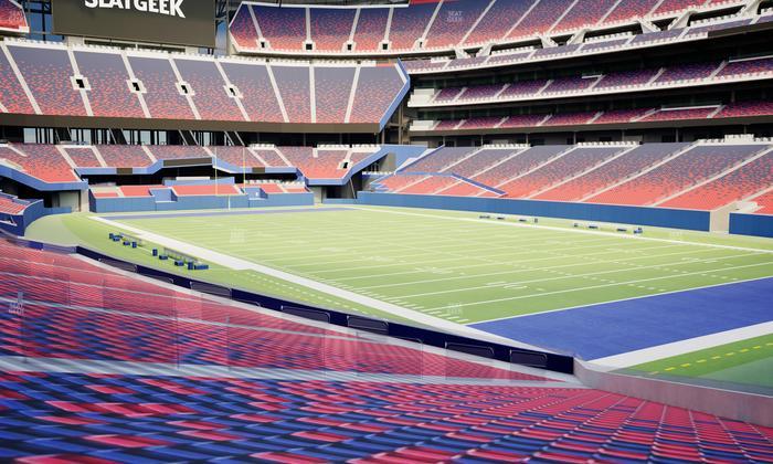 Highmark Stadium - NY - Section 102 Seat View