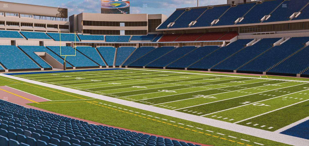 Highmark Stadium - NY - Section 107 Seat View