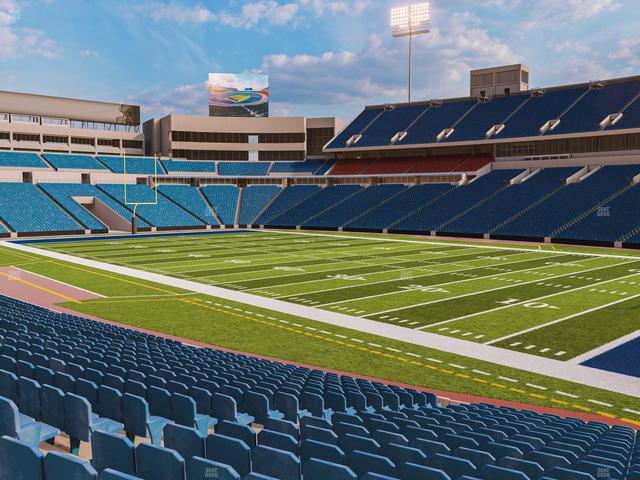 Highmark Stadium - NY - Section 107 Seat View