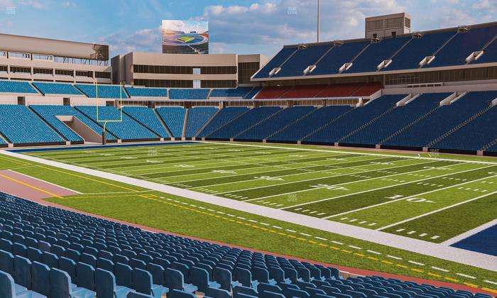 Highmark Stadium - NY - Section 107 Seat View