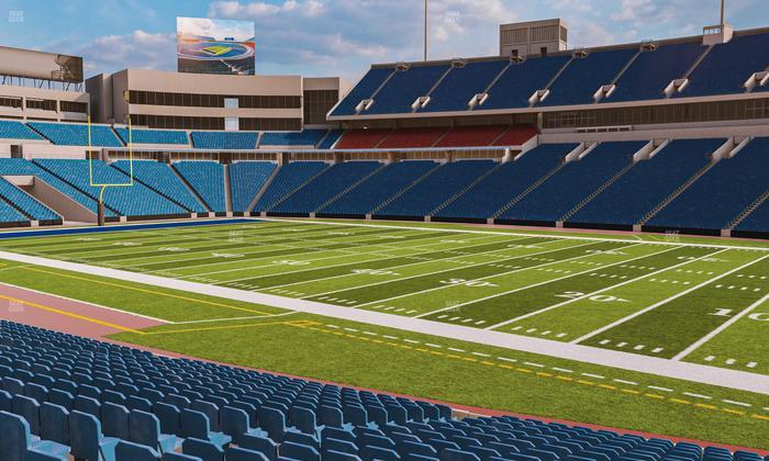 Highmark Stadium - NY - Section 108 Seat View