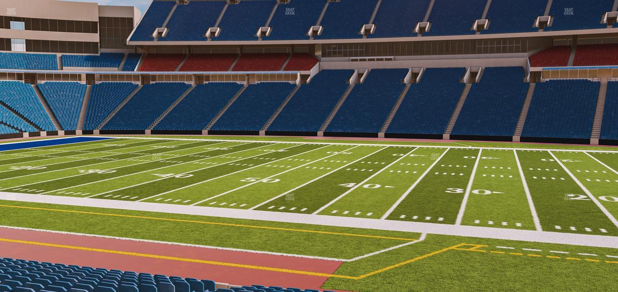 Highmark Stadium - NY - Section 110 Seat View