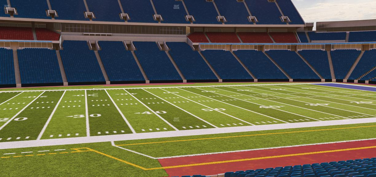 Highmark Stadium - NY - Section 113 Seat View