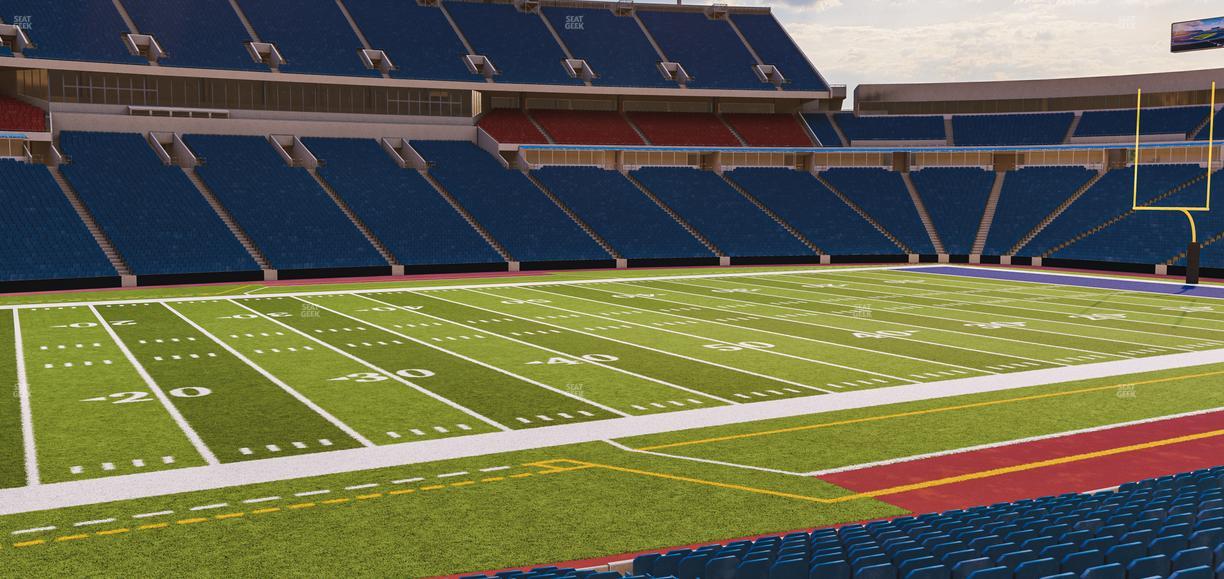 Highmark Stadium - NY - Section 114 Seat View