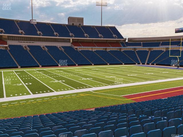 Highmark Stadium - NY - Section 114 Seat View