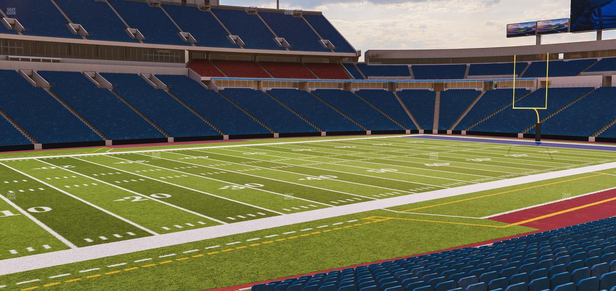 Highmark Stadium - NY - Section 115 Seat View