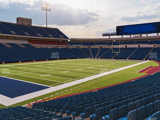 Highmark Stadium - NY - Section 117 Seat View