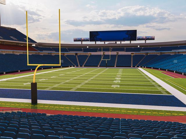 Highmark Stadium - NY - Section 121 Seat View