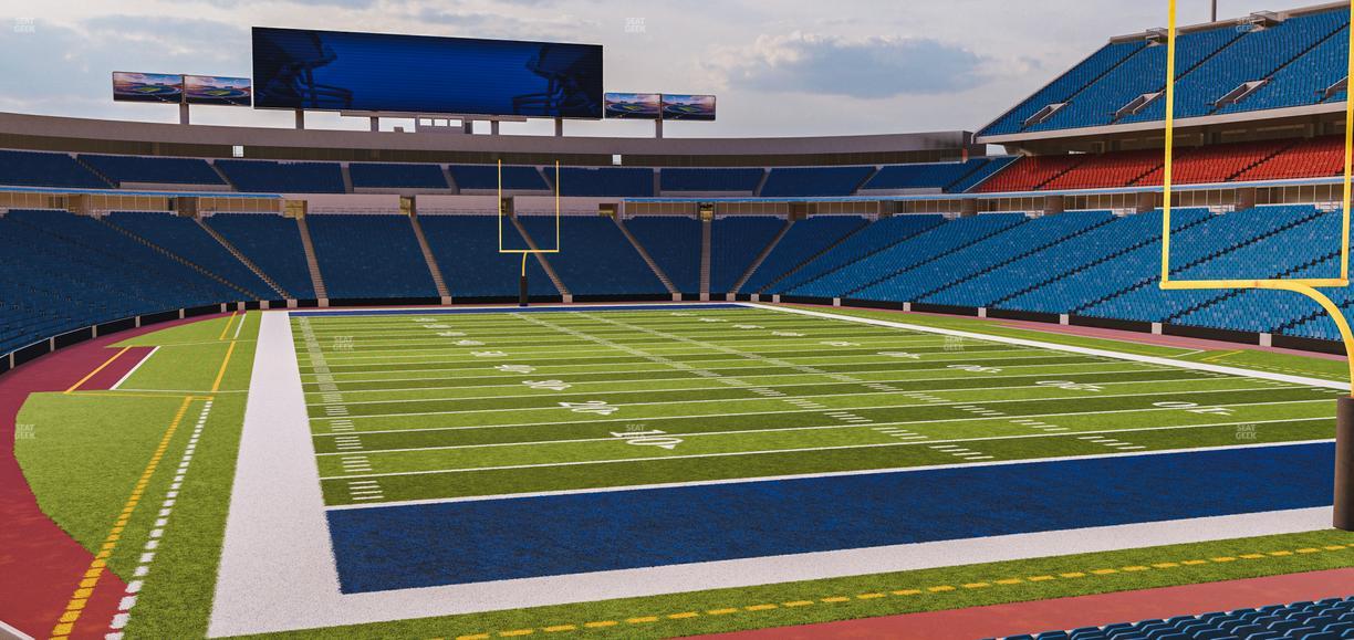 Highmark Stadium - NY - Section 124 Seat View