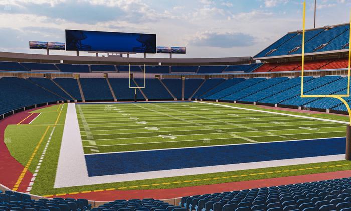 Highmark Stadium - NY - Section 124 Seat View