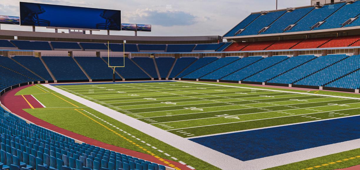 Highmark Stadium - NY - Section 126 Seat View