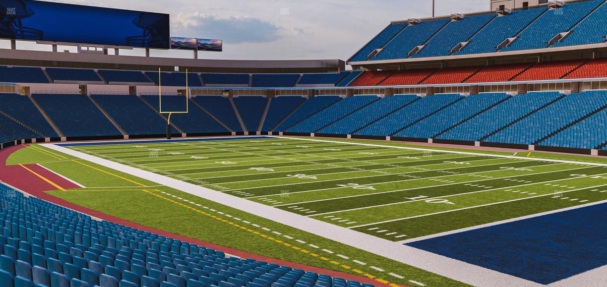 Highmark Stadium - NY - Section 127 Seat View