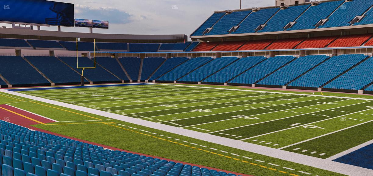 Highmark Stadium - NY - Section 129 Seat View