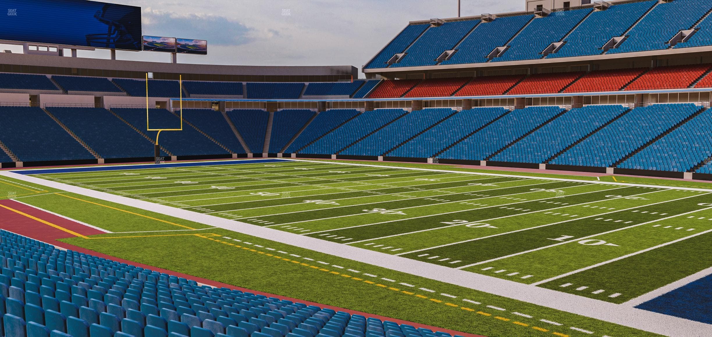 Highmark Stadium - NY - Section 129 Seat View