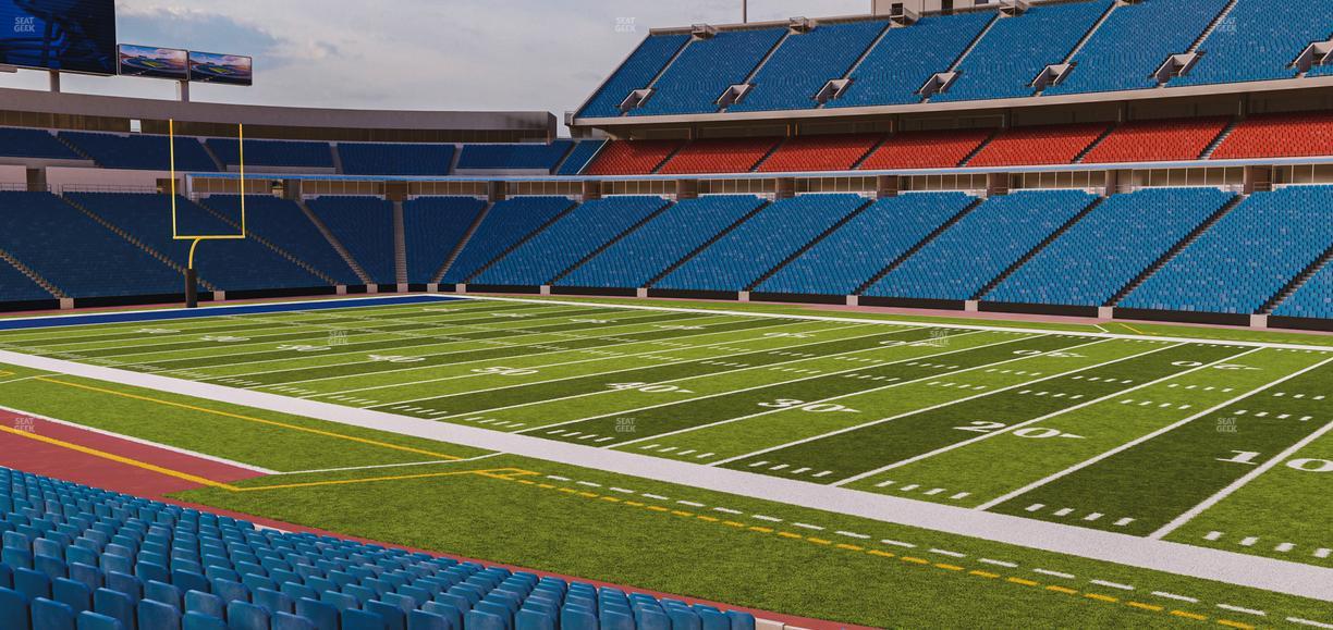 Highmark Stadium - NY - Section 130 Seat View