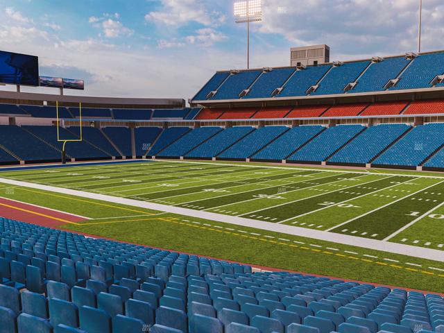 Highmark Stadium - NY - Section 130 Seat View