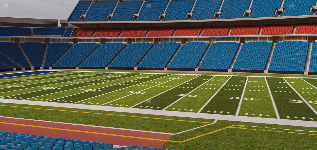 Highmark Stadium - NY - Section 132 Seat View