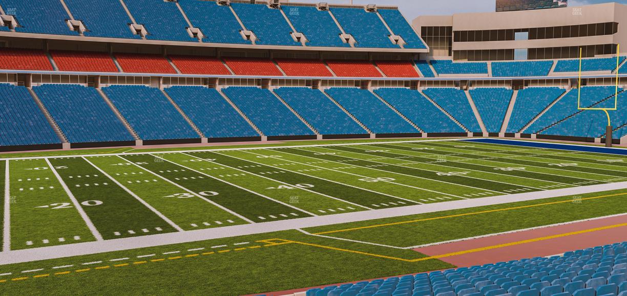 Highmark Stadium - NY - Section 136 Seat View