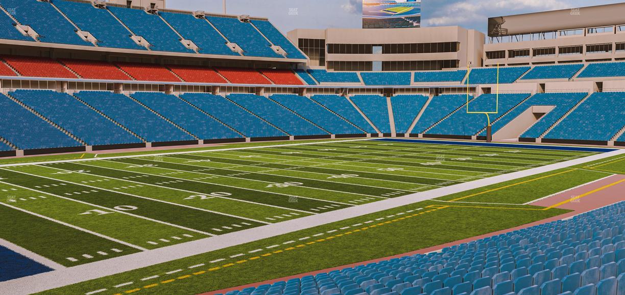 Highmark Stadium - NY - Section 138 Seat View