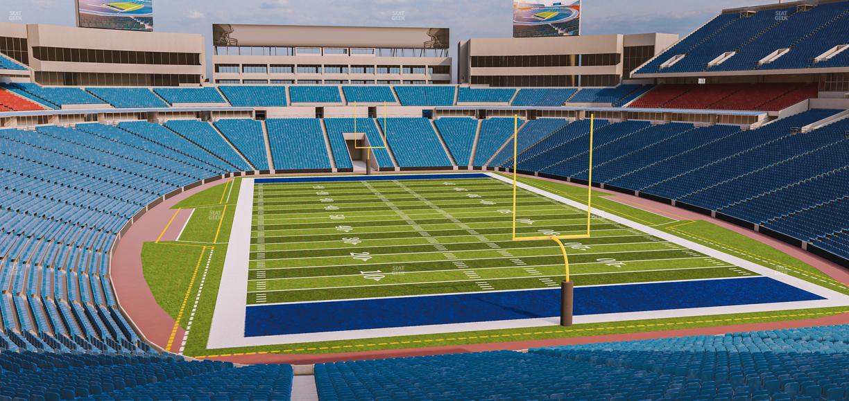 Highmark Stadium - NY - Section 201 Seat View