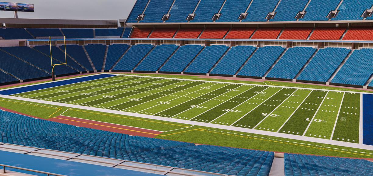 Highmark Stadium - NY - Section 231 Seat View