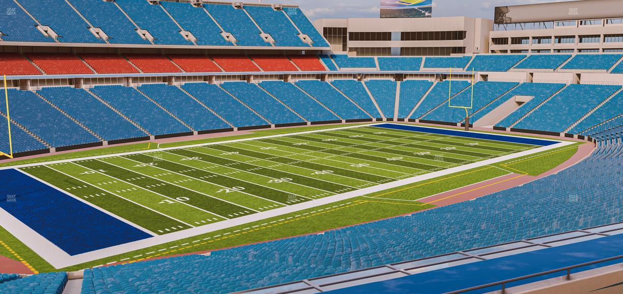 Highmark Stadium - NY - Section 238 Seat View