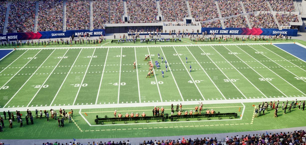 Highmark Stadium - NY - Section 337 Seat View
