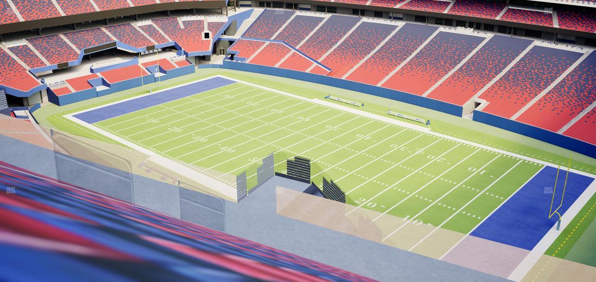 Highmark Stadium - NY - Section 403 Seat View