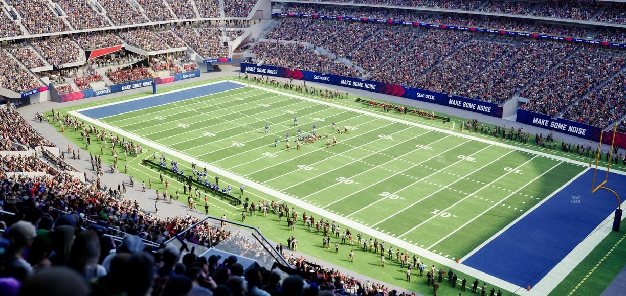 Highmark Stadium - NY - Section 404 Seat View