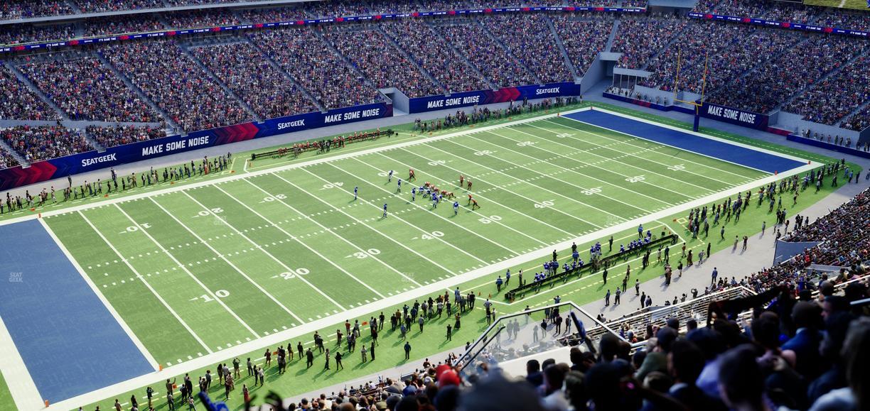 Highmark Stadium - NY - Section 414 Seat View