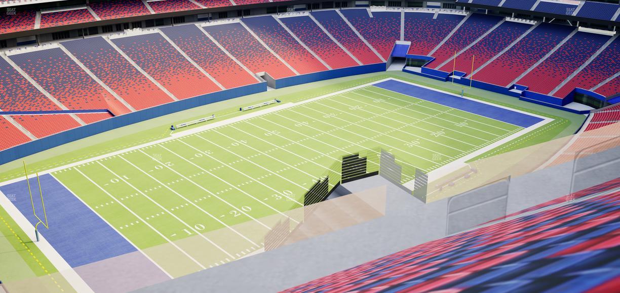 Highmark Stadium - NY - Section 414 Seat View