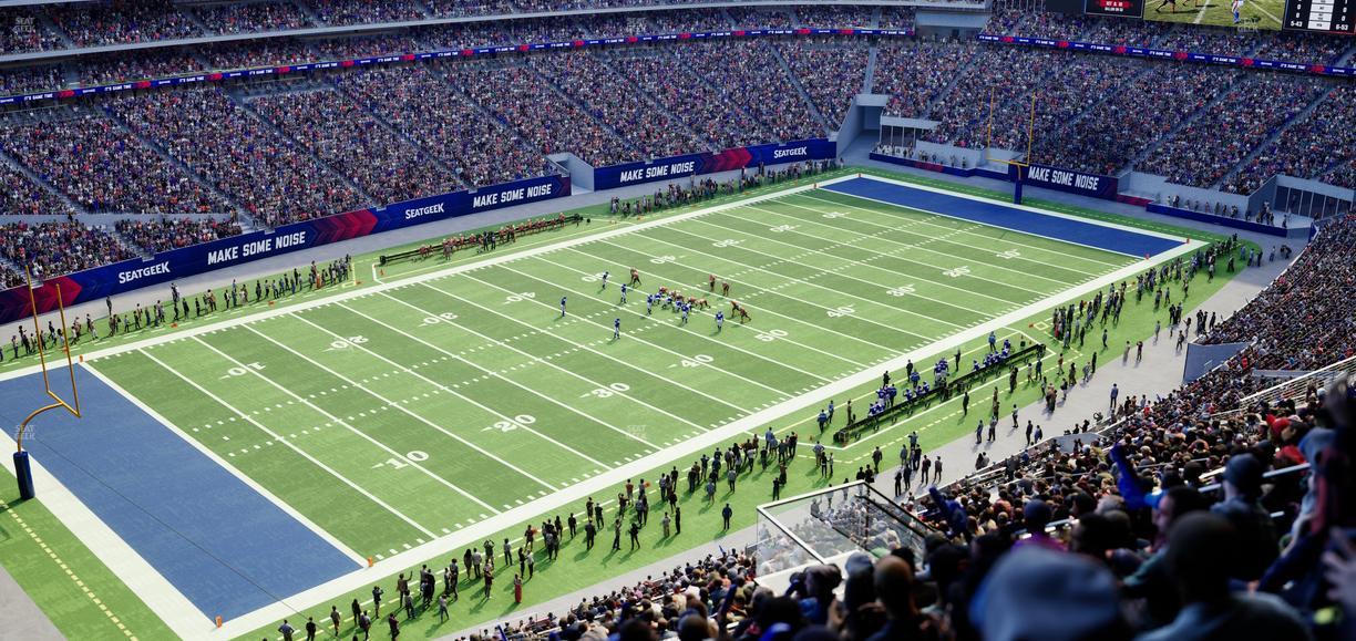 Highmark Stadium - NY - Section 415 Seat View