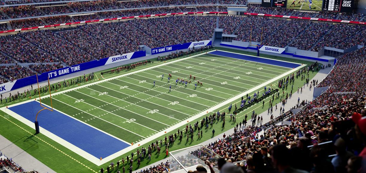 Highmark Stadium - NY - Section 416 Seat View