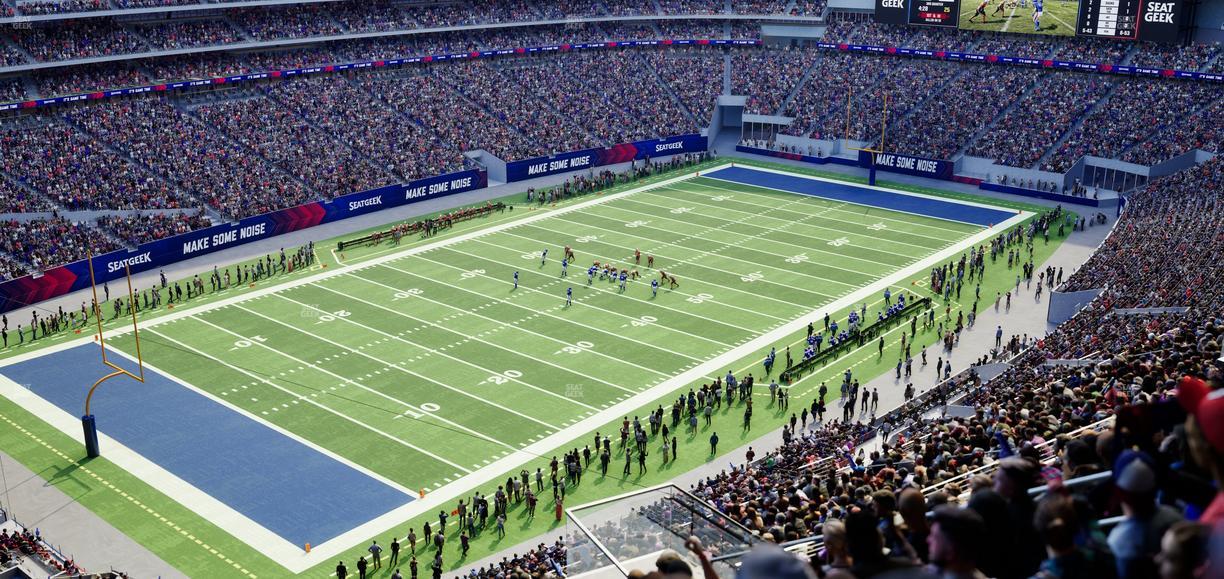 Highmark Stadium - NY - Section 416 Seat View