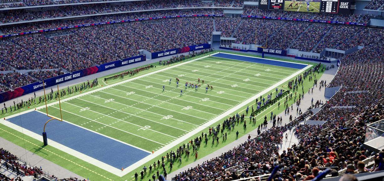 Highmark Stadium - NY - Section 417 Seat View