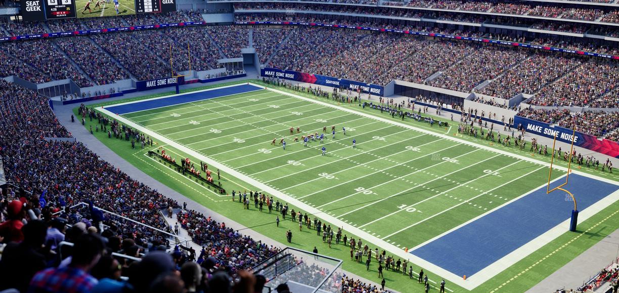 Highmark Stadium - NY - Section 430 Seat View
