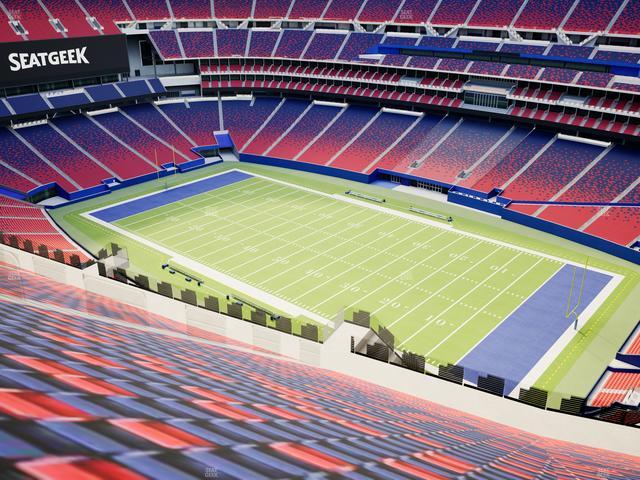Highmark Stadium - NY - Section 431 Seat View