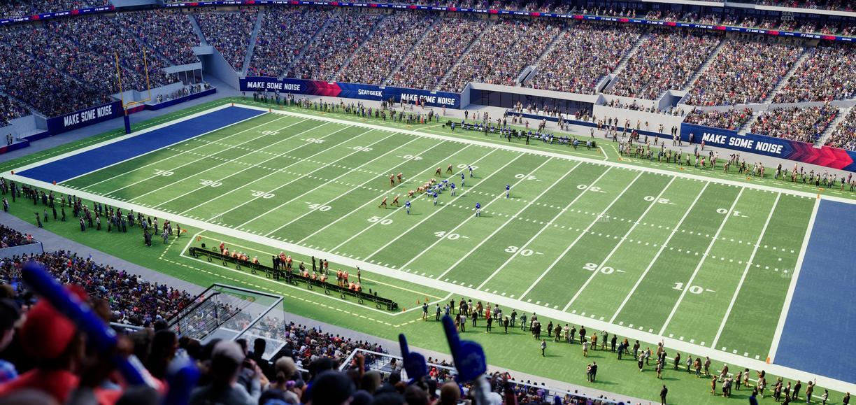 Highmark Stadium - NY - Section 433 Seat View
