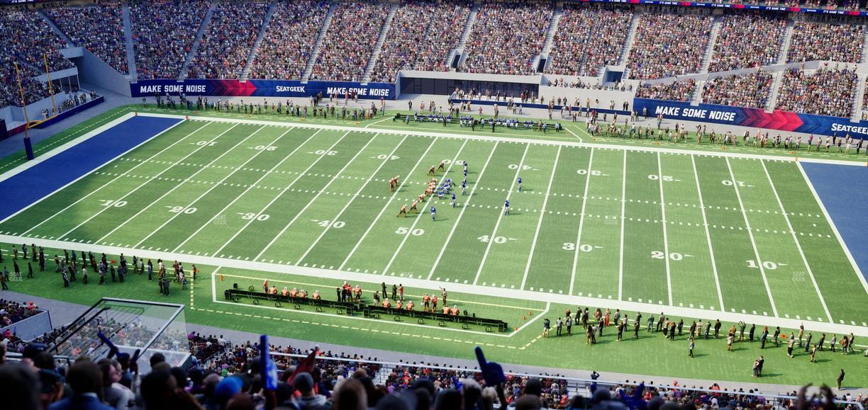 Highmark Stadium - NY - Section 435 Seat View