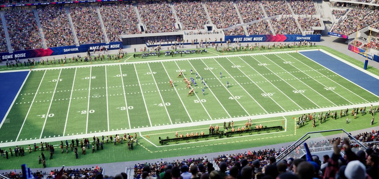 Highmark Stadium - NY - Section 438 Seat View