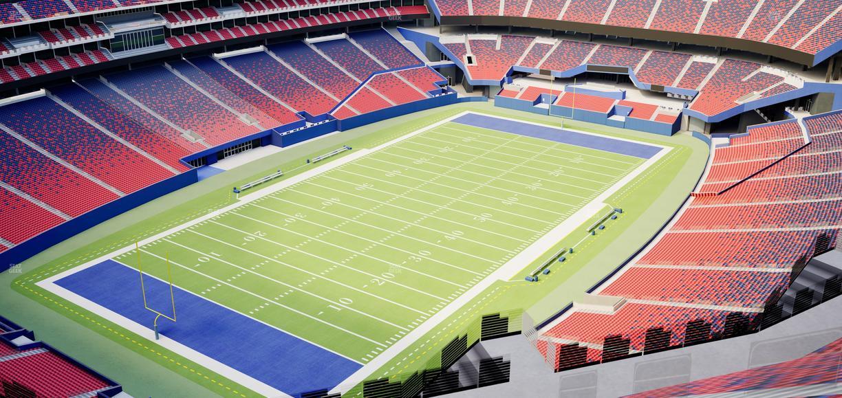 Highmark Stadium - NY - Section 444 Seat View