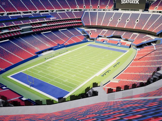 Highmark Stadium - NY - Section 444 Seat View