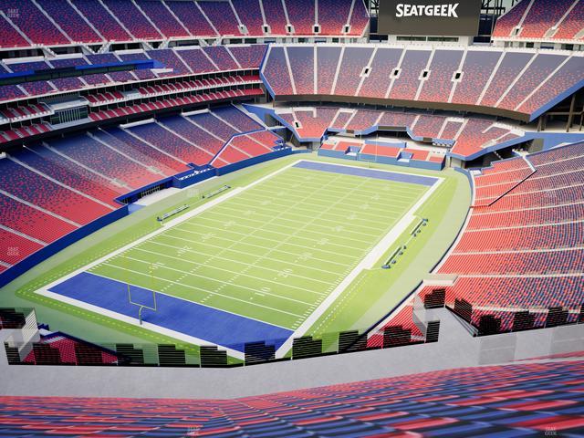 Highmark Stadium - NY - Section 445 Seat View
