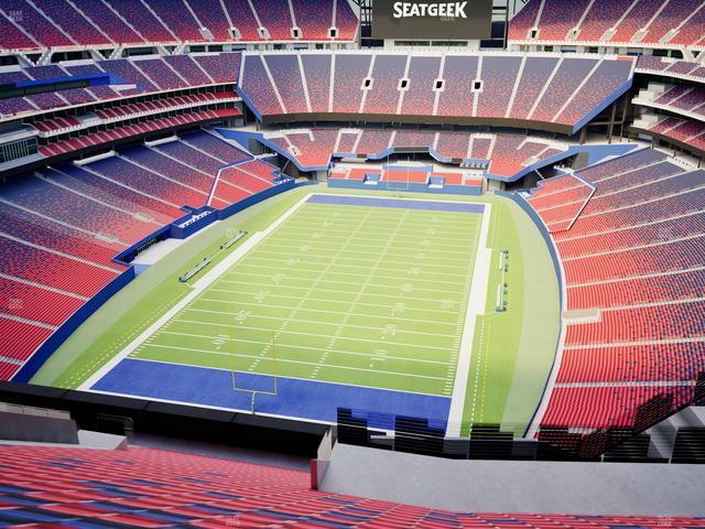 Highmark Stadium - NY - Section 447 Seat View