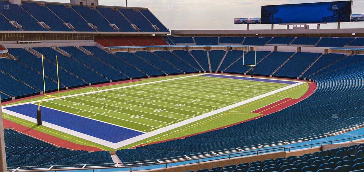 Highmark Stadium - NY - Section Bud Light Club 11 Seat View